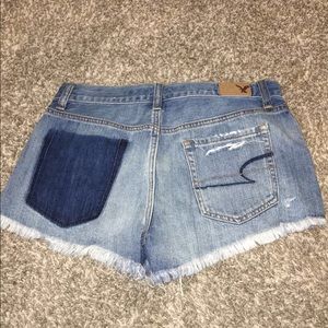 American eagle denim shorts